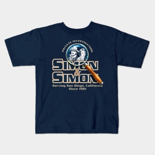 Simon and Simon Private Investigators Kids T-Shirt